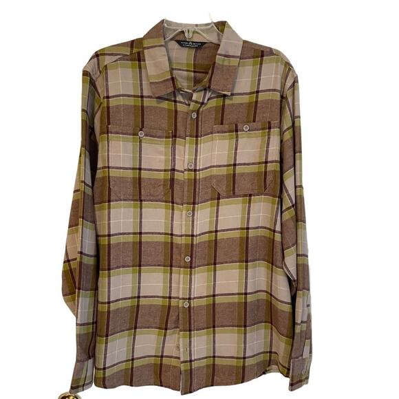 Alpine‎ Design Men's Brushed Flannel Long Sleeve Shirt Large NEW - Picture 2 of 6